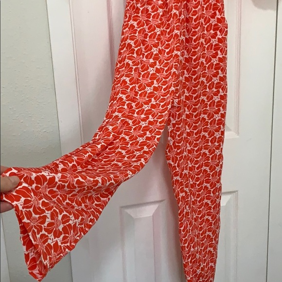 Vici Red Floral Jumpsuit - Picture 3 of 4